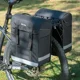 thumbnail image 3 of Alforja Para Bicicleta Doble 33 Litros Refractante Negro, 3 of 3