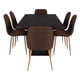 thumbnail image 3 of Comedor 4 Sillas Wengue - Café Oscuro, 3 of 8