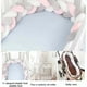 thumbnail image 3 of Protector de cuna de una pieza, almohada de algodón para recién nacido, cama de viaje ideal, almohada de terciopelo para bebé, beige, 2 m, 3 of 5