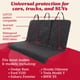 thumbnail image 2 of Funda de asiento de coche para perros Lusso Gear, impermeable y antideslizante, negra, 2 of 9