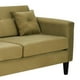 thumbnail image 4 of Sofa New Retro 3C + 2 Pouf Felpa 00 Verde Musgo, 4 of 6