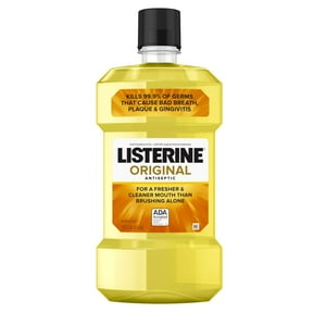 Enjuague Bucal Listerine Original Antiséptico 1L - Elimina El 99% De Los Gérmenes