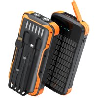 Power Bank Soxono 40000Mah Solar Pd 20W Con Linterna