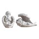 thumbnail image 3 of 2 Piezas Bebé ángel En Alas Estatua Estatuilla Decoración Del Hogar Querubín Esculturas, 3 of 5