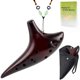 thumbnail image 1 of Ocarina AKLOT 12 Agujeros Alto C Cerámica con Funda, 1 of 8