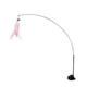 thumbnail image 1 of Juguetes De Plumas Para Gatos, Juguete Interactivo Para Gatos De Interior Para Saltar Al Aire Libre, Color Rosa, 1 of 3
