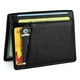 thumbnail image 1 of Tarjetero Bifold Cuero Delgado Con Bloqueo Rfid Negro, 1 of 5