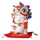 thumbnail image 1 of Lucky Cat Adornos Estatua Figuras Fengshui Resina Para El Porche Del Hogar Oficina Blanco, 1 of 5