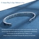 thumbnail image 3 of Pulsera SAM & LORI con mensaje inspirador, brazalete ajustable para adolescentes, 3 of 6