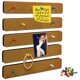 thumbnail image 1 of Tablón de anuncios de Cork Board Henandou para oficina (marrón), 1 of 6