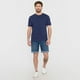 thumbnail image 4 of Polera Hombre R-Neck Miniprint Navy Corona, 4 of 5