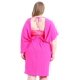 thumbnail image 4 of Vestido Mini Liso con Corte Ajustado, Abertura Lateral y Tirantes Finos., 4 of 5