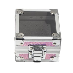 Ioensy - Nail Drill Bits Holder Herramientas De Manicura Para Nail Art Grinding Heads Pink