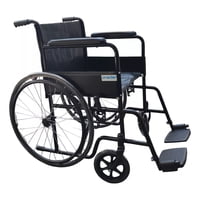 Silla De Ruedas Rueda Maciza Estandar Reposapies Abatibles Oneder