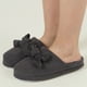 thumbnail image 2 of Pantufla de Mujer Zapatilla Ribbon Charcoal, 2 of 3