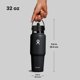 thumbnail image 4 of Botella de agua Hydro Flask Wide Flex Straw de 950 ml, color negro, 4 of 6