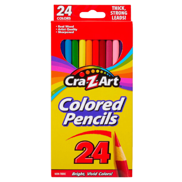 Cra-z-art Colored Pencils 24ú. Lápices De Colores