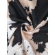 thumbnail image 5 of INSPIRE CHIC Camisón de Mujer a Rayas, Manga Corta Suave con Cuello Redondo y Dobladillo Curvo, Ropa de Dormir Ligera M Spot, 5 of 6
