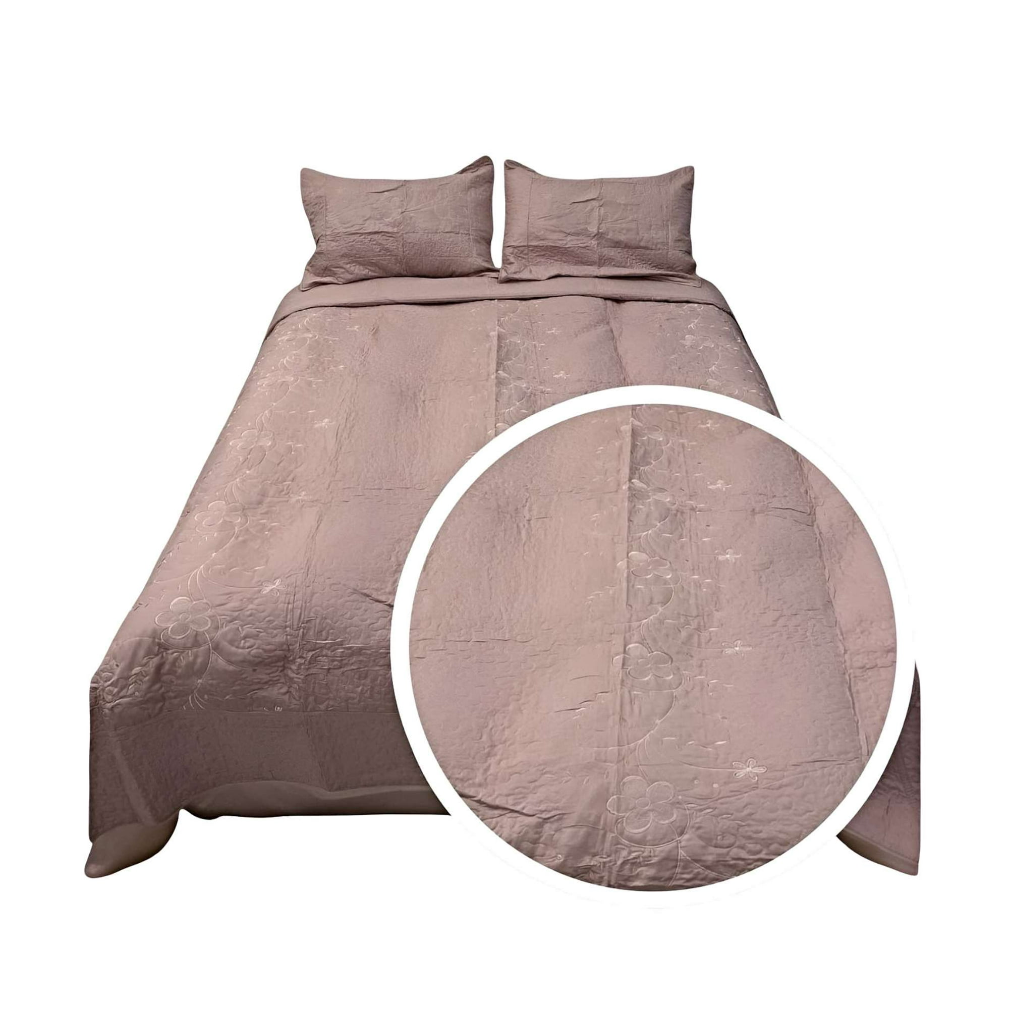 Fei Ya - Cubrecama Colcha Quilt Verano King-super King Bordado A10