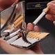 thumbnail image 5 of Estuche para cigarrillos para hombre, plateado, de acero inoxidable y metal de alta calidad, con capacidad para 20 cigarrillos., 5 of 7