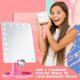 thumbnail image 3 of Espejo de tocador Get Trend Hello Kitty LED con bandeja para accesorios, 3 of 6