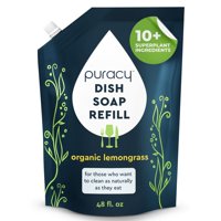 Recambio De Jabón Para Platos Puracy Natural Skin Suavizante, 1,42 L