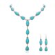 thumbnail image 1 of Conjunto de Joyas Montana West Occidental con Collar en Y y Aretes Turquesa, 1 of 7