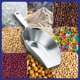 thumbnail image 3 of Cuchara para comida HIC Kitchen con fondo plano, 27 cm, aluminio, 3 of 4