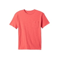 Camiseta Gap Pocket Crew Cayenne Para Niños, Talla M