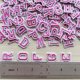 thumbnail image 2 of Parches de Letras Zlettery 1,8 cm Rosa 130 piezas A‑Z, 2 of 7