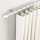 thumbnail image 5 of Upgrade Your Bathroom with our Set of 2 Adjustable Curtain Rod Wall Bracket Hooks in Silvery Black and Bronze - Perfect Bathroom Accessories!, 5 of 5