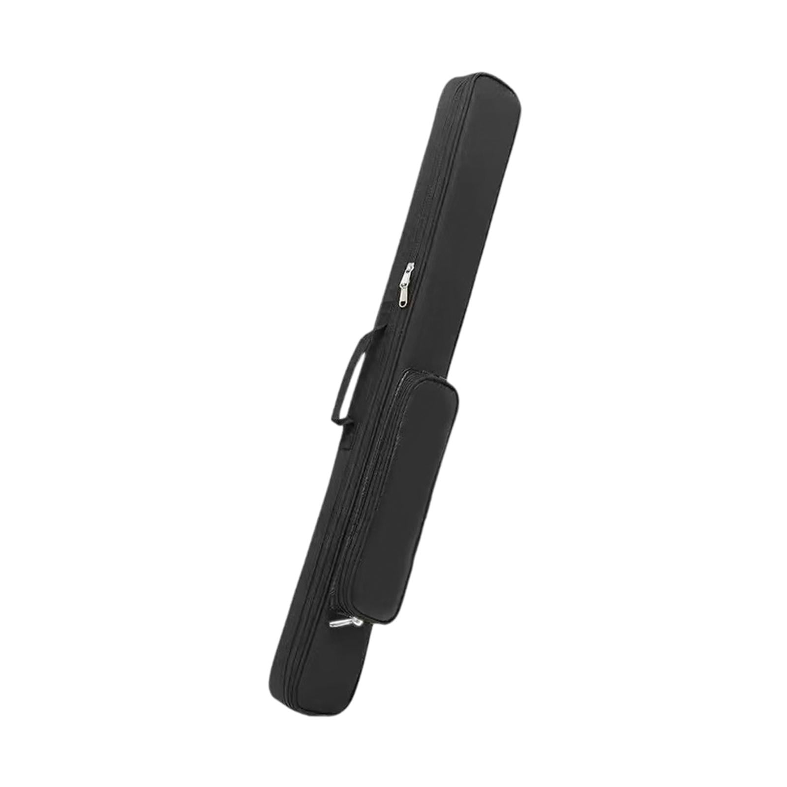 Magideal - Estuche Para Tacos De Billar, Bolsa Acolchada Para Tacos De Billar, Práctico Y Elegante Bolso Impermeable Con Cremallera, Oxford Portátil Para Hombres Negro