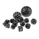 thumbnail image 2 of Dados Numéricos De Varios Lados Acrílicos De 15 Piezas Para Juego De Mesa De Rol Blanco, 2 of 3