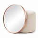 thumbnail image 4 of Espejo Redondo Rose Gold 60 cm Marco de Aluminio, 4 of 5