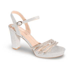 Sandalia Tacón Plata Andarina