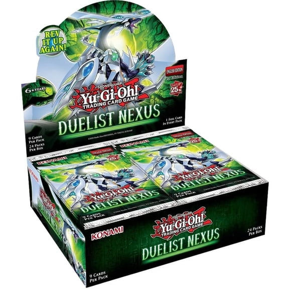 Caja de refuerzo Konami YU-GI-OH CCG Duelist Nexus con 24 paquetes