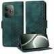 thumbnail image 1 of Carcasa FOXDOCK Realme GT 6 de cuero PU, diseño acolchado clásico, protección contra caídas y rayones, 1 of 5