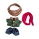 thumbnail image 3 of Ropa De Muñecas De Moda Ropa Hecha A Mano Para Muñecas De 15-17 Cm Muñecas De Niño Vestir Abrigo Pantalones Sombrero Bufanda, 3 of 3