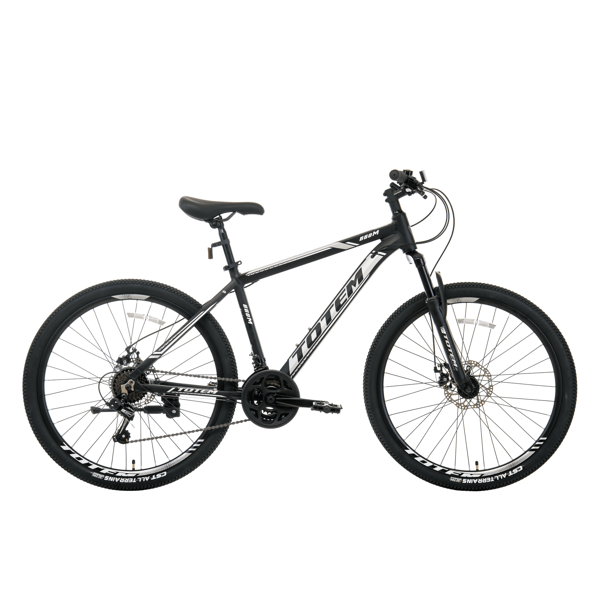 Bicicleta Totem Mtb Aro 26 Modelo Y660m Negro Gris