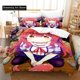 thumbnail image 1 of NewGirls The Demon Girl Next Door Bedding Set Bed Set Adult Kid Bedroom Duvetcover Sets, 1 of 5