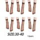 thumbnail image 5 of 12 pares de calcetines tobilleros transparentes para mujer, color piel, ultrafinos, frescos y de seda transparente., 5 of 5