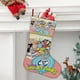 thumbnail image 2 of Baby Looney Tunes Tema: Calcetines de Navidad, fino lino blanco para colgar en escaleras y chimenea, decoración navideña para el hogar, regalo de Navidad.54cm×38cm, 2 of 5
