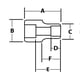 thumbnail image 5 of Copa de Impacto Williams 3/4" de Encastre 1-7/16" 12 Puntas, 5 of 6