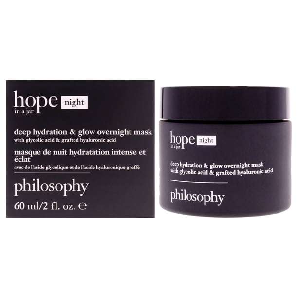 Mascarilla Philosophy Hope In A Jar Deep Hydration And Glow Overnight Mask 60ml Mujer