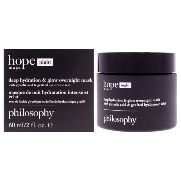 Mascarilla Philosophy Hope In A Jar Deep Hydration And Glow Overnight Mask 60ml Mujer