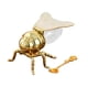 thumbnail image 3 of Tarro De Miel De Abeja Con Cuchara De Lujo Incluida Para Regalo Festivo De Inauguración De La Casa Cocina Oro, 3 of 5
