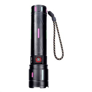 Genérico - Linterna Led Gran Potencia Recargable Tactica Co Zoom 1200Lm