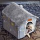 thumbnail image 4 of Casa para perros BXEBUI mediana plegable con espuma de memoria, 4 of 7