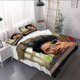 thumbnail image 1 of 3pcs Jin Taehyung V-Neck Mirror Shot Inspired Duvet Cover Set - 3pcs Bedding Set Duvet Cover + Pillowcases, 1 of 5