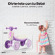 thumbnail image 2 of Triciclo Infantil bambi luces y sonidos púrpura, 2 of 7